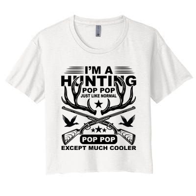 I'm A Hunting T Women's Crop Top Tee