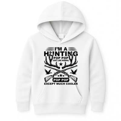 I'm A Hunting T Kids Hoodie