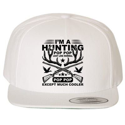 I'm A Hunting T Wool Snapback Cap