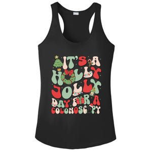 ItS A Holly Xmas Day For A Colonoscopy Christmas Ladies PosiCharge Competitor Racerback Tank