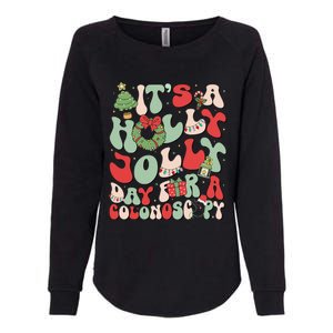 ItS A Holly Xmas Day For A Colonoscopy Christmas Womens California Wash Sweatshirt