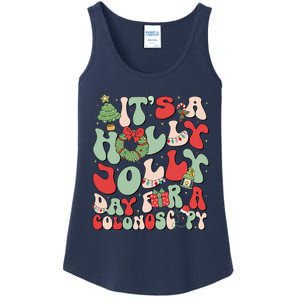 ItS A Holly Xmas Day For A Colonoscopy Christmas Ladies Essential Tank