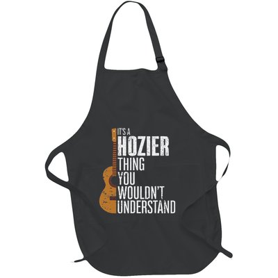Its A H.O.Z.I.E.R Thing You WouldnT Understand Funny H.O.Z.I.E.R Name Full-Length Apron With Pockets