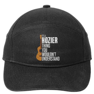 Its A H.O.Z.I.E.R Thing You WouldnT Understand Funny H.O.Z.I.E.R Name 7-Panel Snapback Hat