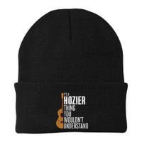 Its A H.O.Z.I.E.R Thing You WouldnT Understand Funny H.O.Z.I.E.R Name Knit Cap Winter Beanie
