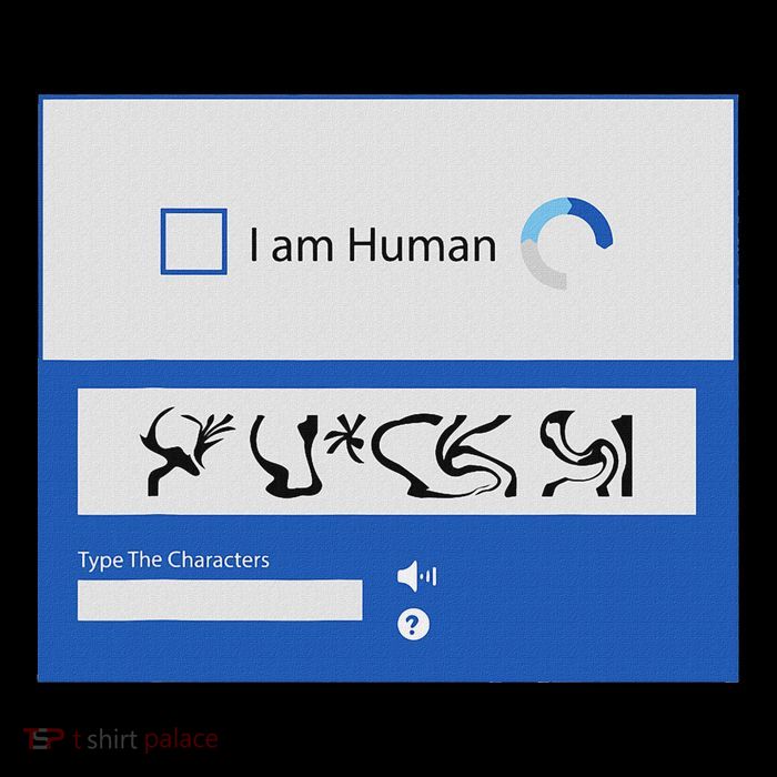 I Am Human Captcha Verification Mousepad