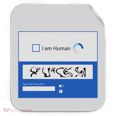 I Am Human Captcha Verification Permanent Decal Sticker