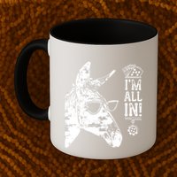 I'm All In Funny Poker Donkey Mug