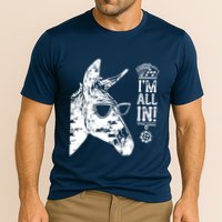 I'm All In Funny Poker Donkey Performance Shirt