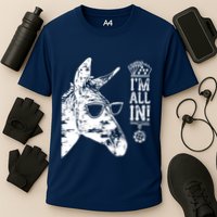 I'm All In Funny Poker Donkey Performance Shirt