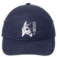 I'm All In Funny Poker Donkey 7-Panel Snapback Hat
