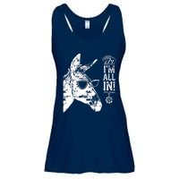 I'm All In Funny Poker Donkey Ladies Essential Flowy Tank