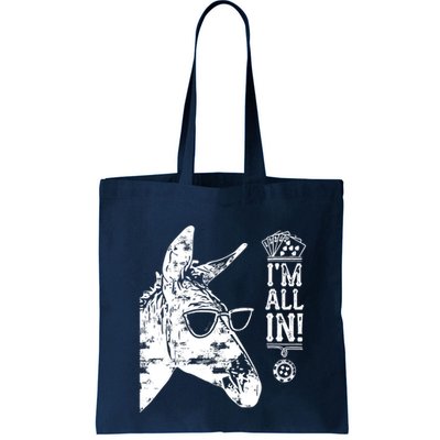 I'm All In Funny Poker Donkey Bag