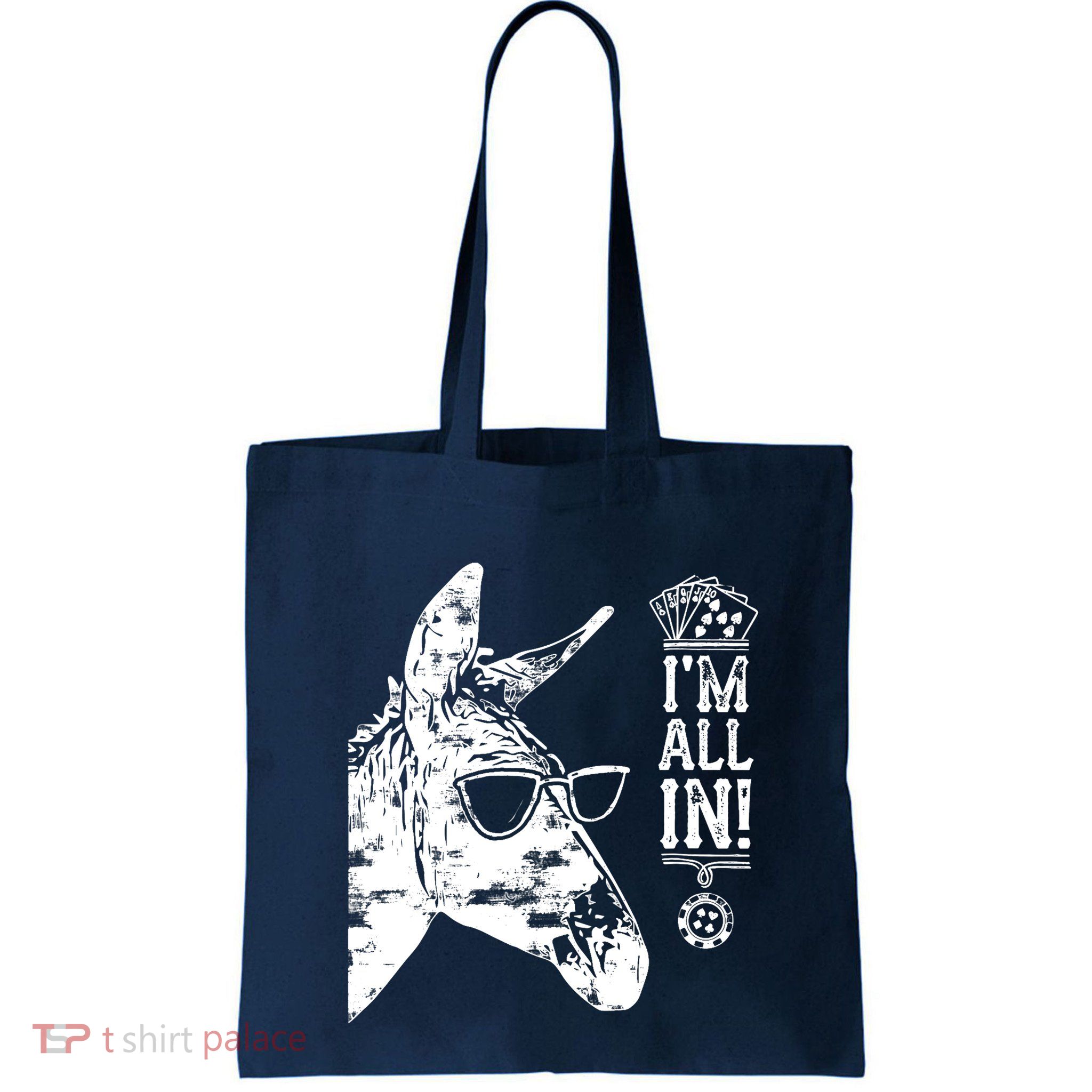 I'm All In Funny Poker Donkey Bag