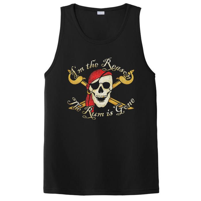 I Am IM The Reason The Rum Is Gone Pirate PosiCharge Competitor Tank