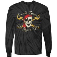 I Am IM The Reason The Rum Is Gone Pirate Tie-Dye Long Sleeve Shirt