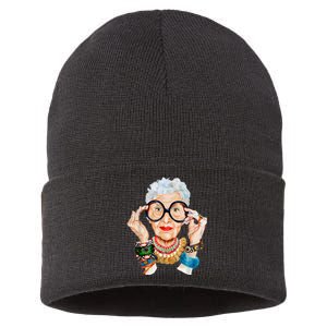 Iris Apfel Sustainable Knit Beanie