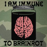 I Am Immune To Brainrot Legacy Tie Dye Trucker Hat