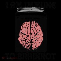 I Am Immune To Brainrot Sustainable Knit Beanie
