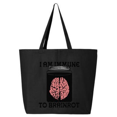 I Am Immune To Brainrot 25L Jumbo Tote