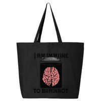 I Am Immune To Brainrot 25L Jumbo Tote