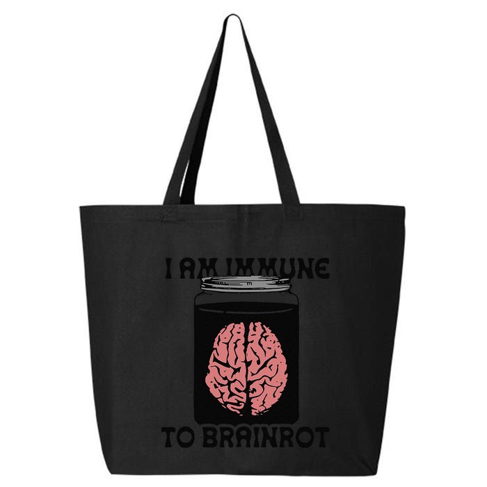 I Am Immune To Brainrot 25L Jumbo Tote