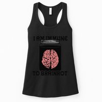 I Am Immune To Brainrot Womens Tank Top
