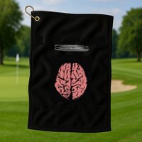 I Am Immune To Brainrot Golf Towel