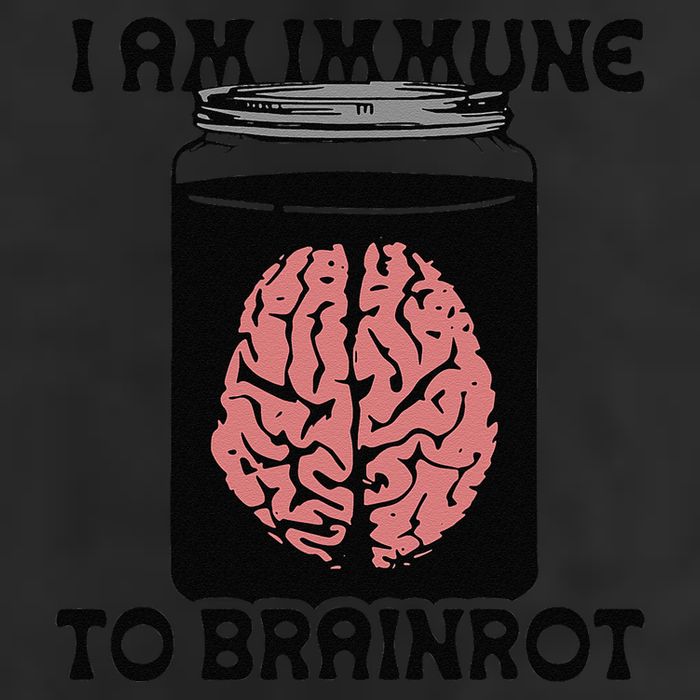 I Am Immune To Brainrot Golf Towel