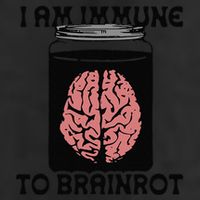 I Am Immune To Brainrot Microfiber Hand Towel