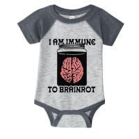 I Am Immune To Brainrot Infant Baby Jersey Bodysuit