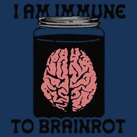 I Am Immune To Brainrot Infant Baby Jersey Bodysuit