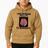 I Am Immune To Brainrot Hoodie