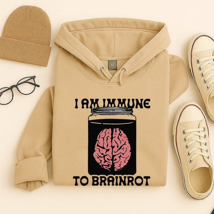 I Am Immune To Brainrot Hoodie