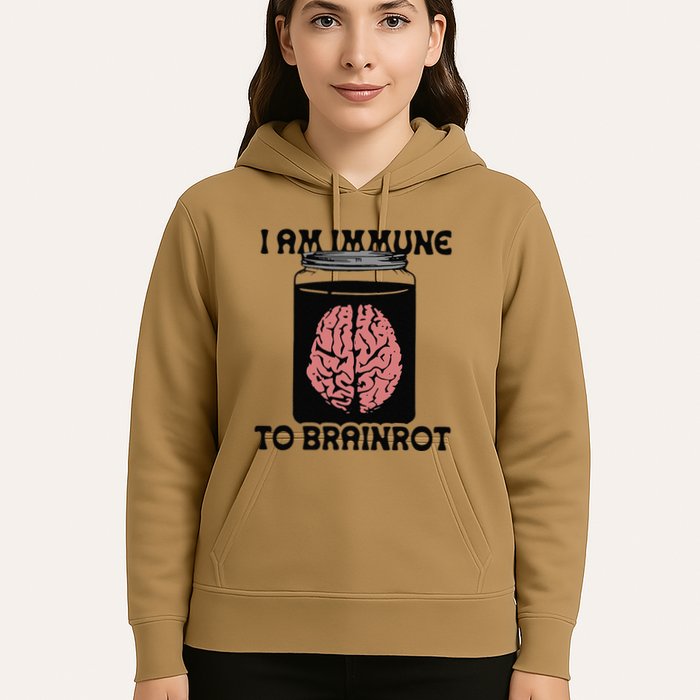 I Am Immune To Brainrot Hoodie