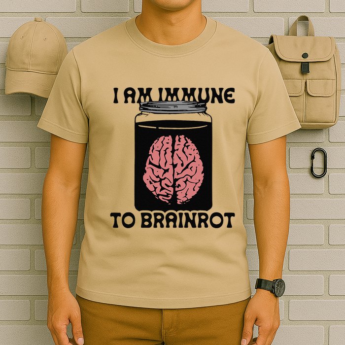 I Am Immune To Brainrot T-Shirt
