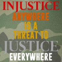 Injustice Anywhere Is A Threat To Justice Everywhere Legacy Tie Dye Trucker Hat