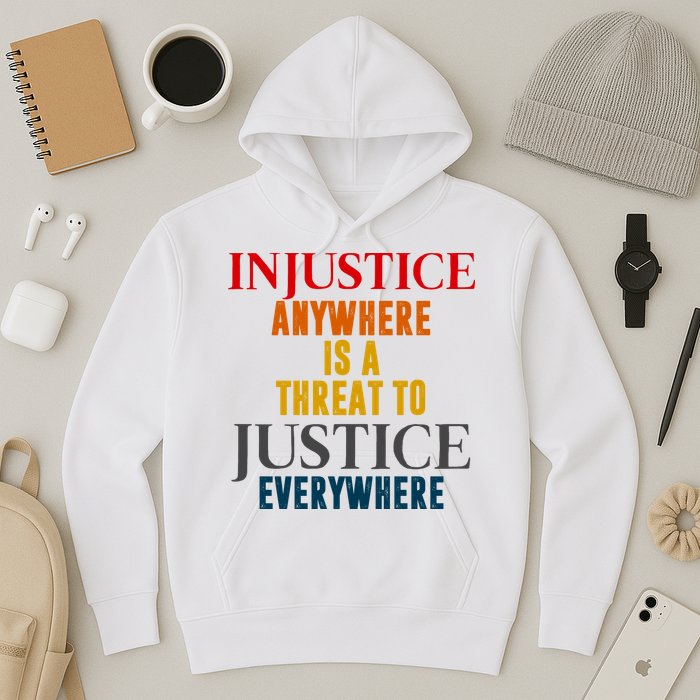 Injustice Anywhere Is A Threat To Justice Everywhere Hoodie