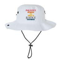 Injustice Anywhere Is A Threat To Justice Everywhere Bucket Hat