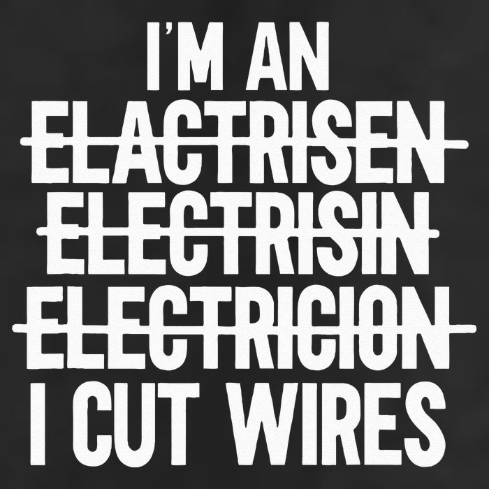 I'm An ... I Cut Wires Lineman Funny Electrician 12oz Stainless Steel Coffee Mug