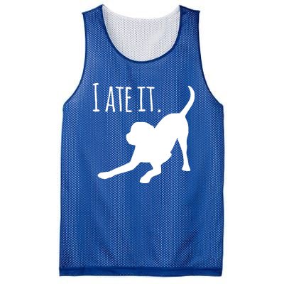 I Ate It Dog Mom And Dog Dads Mesh Reversible Basketball Jersey Tank