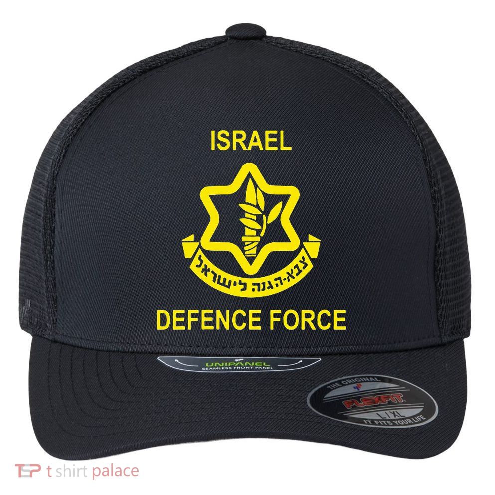 Israel Army (Idf) Israel Defense Force Flexfit Unipanel Trucker Cap