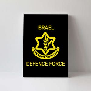 Israel Army (Idf) Israel Defense Force Canvas