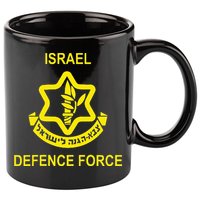 Israel Army (Idf) Israel Defense Force 11oz C Handle Ceramic Mug