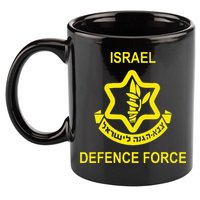 Israel Army (Idf) Israel Defense Force 11oz C Handle Ceramic Mug