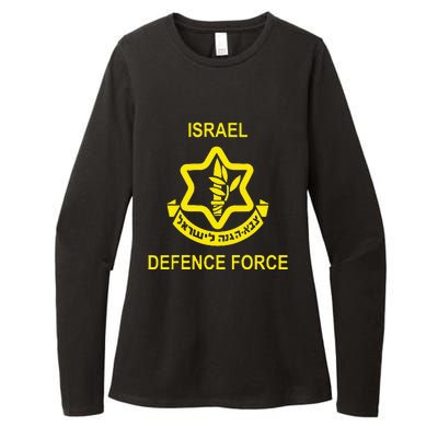 Israel Army (Idf) Israel Defense Force Womens CVC Long Sleeve Shirt