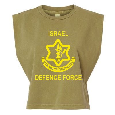 Israel Army (Idf) Israel Defense Force Garment-Dyed Women's Muscle Tee