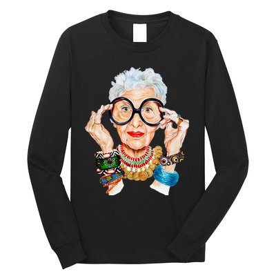 Iris Apfel Long Sleeve Shirt