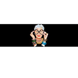 Iris Apfel Bumper Sticker