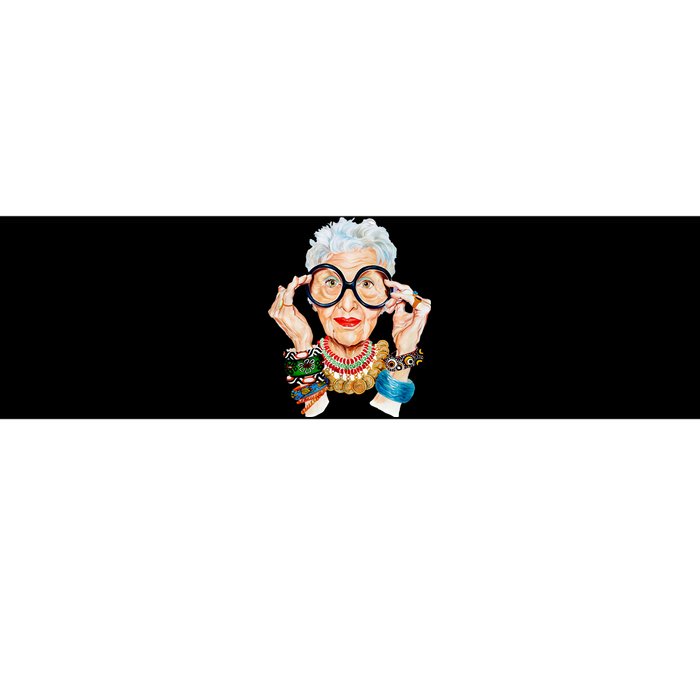 Iris Apfel Bumper Sticker